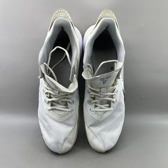 Nike Mamba Fury Basketball Shoes Men Size 15 White Gray Comfort Low Top Sneakers main image 6
